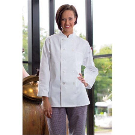 Nathan Caleb Large Napa Ladies Coat in White NA2181289